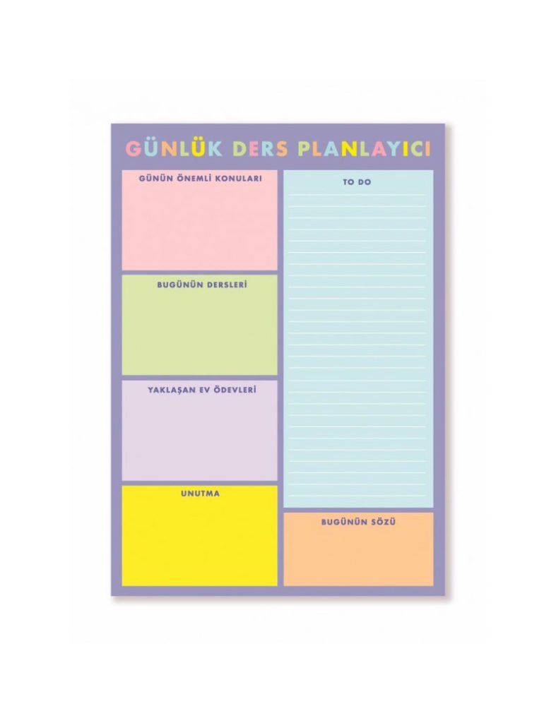 Ajandalar ve Planlayıcılar - fabooks