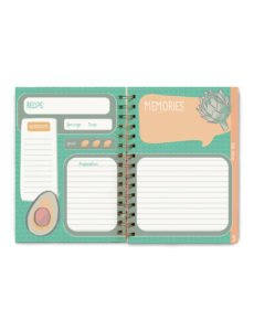 İngilizce Tarif Defteri - Recipe Notebook