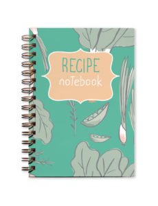 İngilizce Tarif Defteri - Recipe Notebook